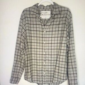 Frank & Eileen Gray Checkered Men's Shirt